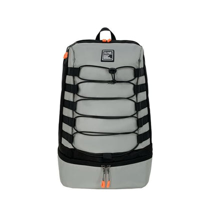 Lettering Laptop Applique Backpack