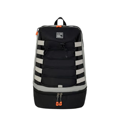 Lettering Laptop Applique Backpack