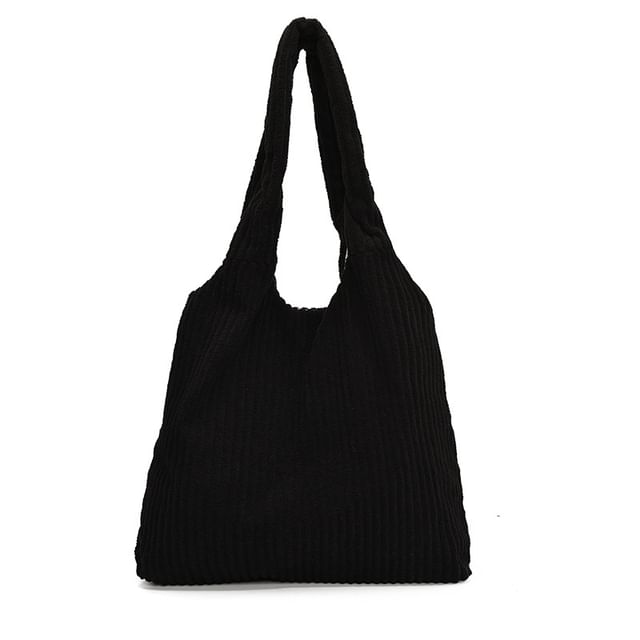 Corduroy Bag Plain Tote