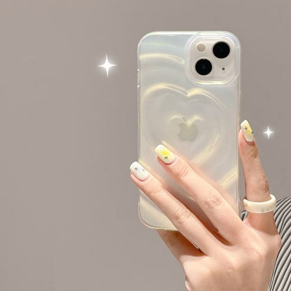 Glitter Heart Phone Case