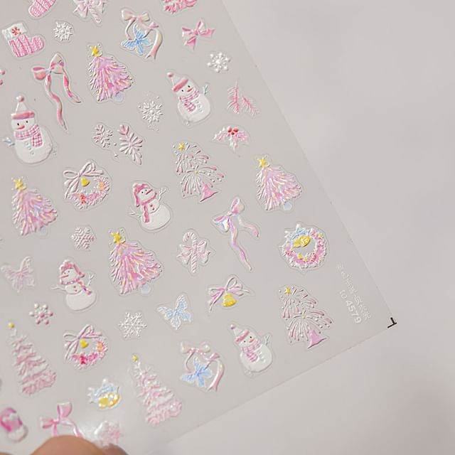 Christmas Nail Art Stickers