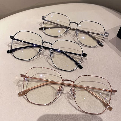 Metal Polygon Glasses