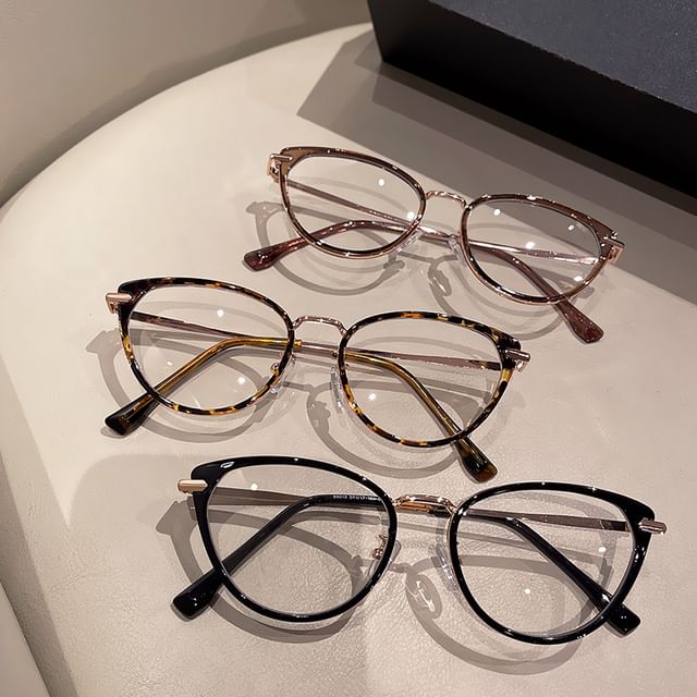 Glasses Light Blocking Cat Blue Eye