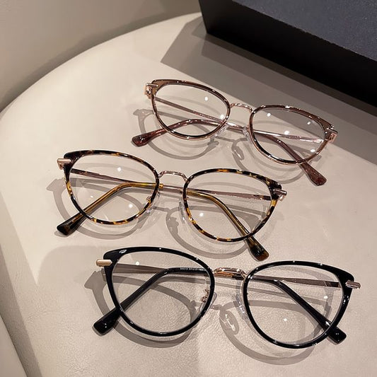Glasses Light Blocking Cat Blue Eye