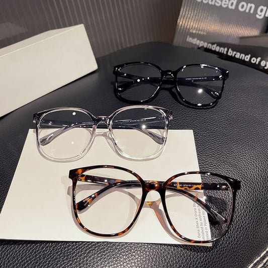 Light Blocking Blue Round Glasses