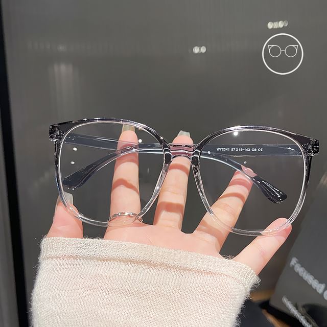 Light Blocking Blue Round Glasses