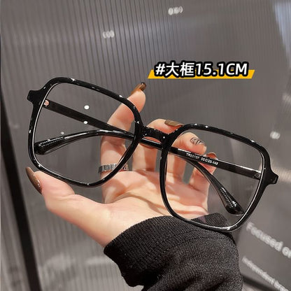 Square Light Glasses Blue Blocking