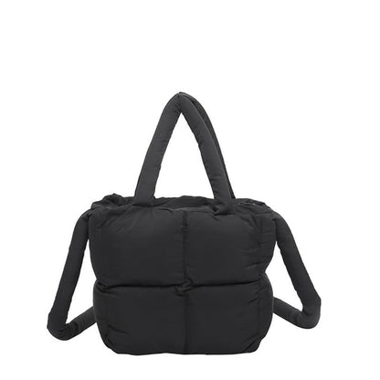 Plain Crossbody Puffer Bag