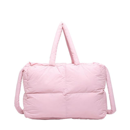 Bag Puffer Tote Plain Crossbody