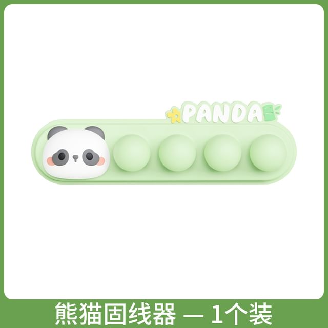 Panda Plastic Adhesive Cable Organizer / Set