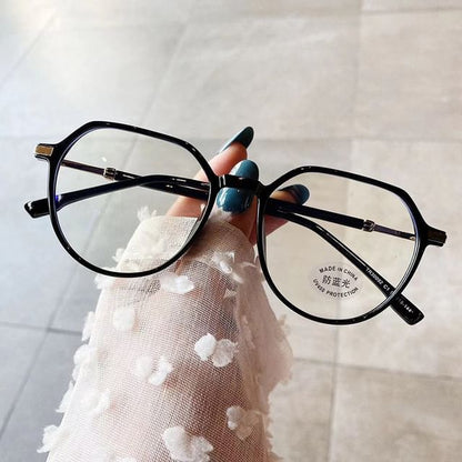 Blocking Glasses Light Geometric Blue