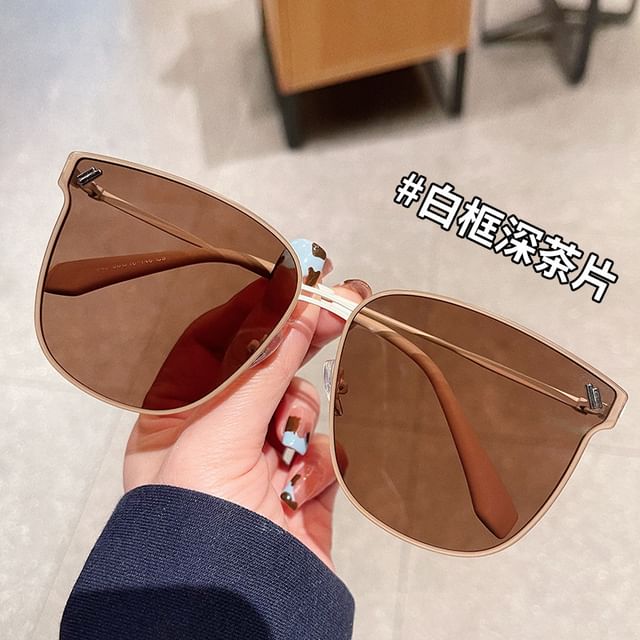 Metal Square Sunglasses Frame
