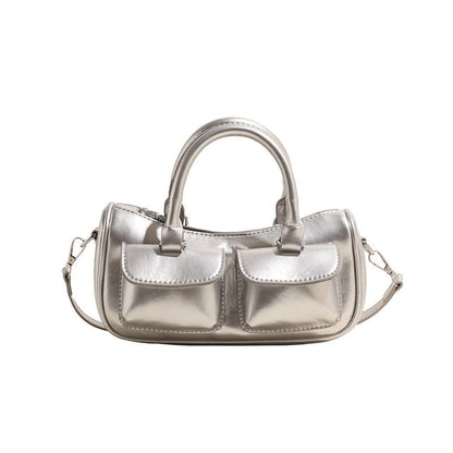 Leather Bag Crossbody Faux Multi-Pocket