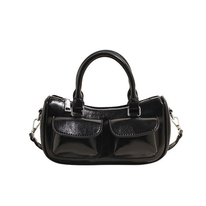 Leather Bag Crossbody Faux Multi-Pocket