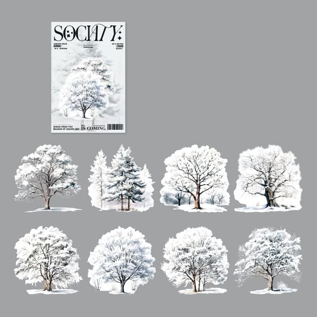 Winter Forest Sticker