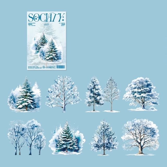 Winter Forest Sticker