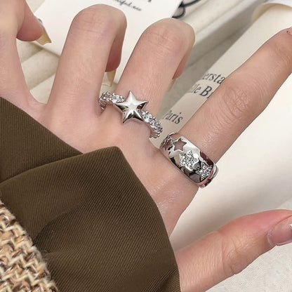 Star Alloy Open Ring