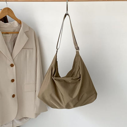 Crossbody Nylon Bag Plain