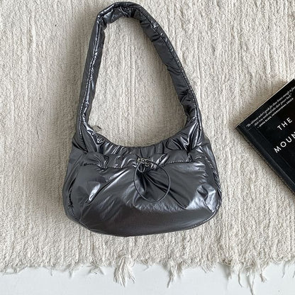Plain Shoulder Bag Padded