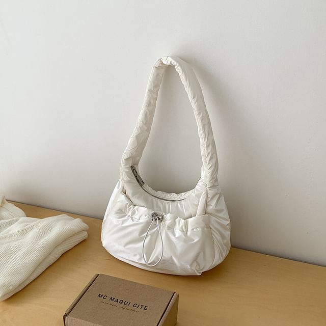 Plain Shoulder Bag Padded