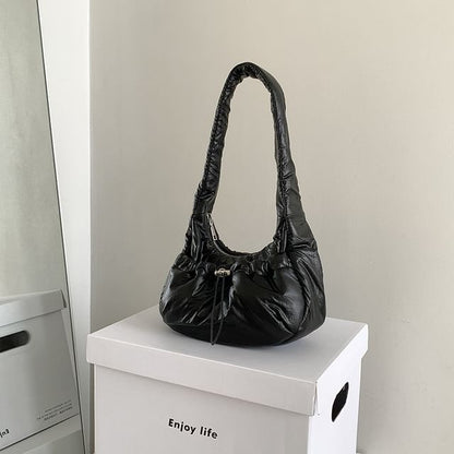 Plain Shoulder Bag Padded