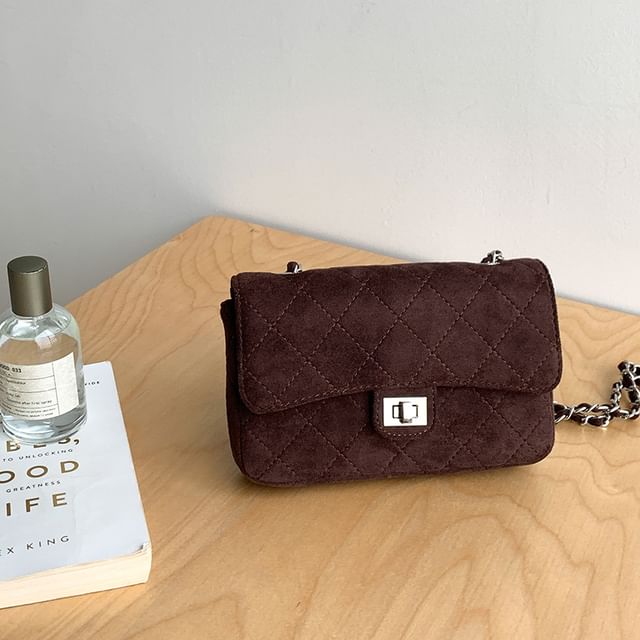 Flap Strap Crossbody Quilted Chain Bag