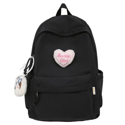 Plaid / Set Nylon Backpack Brooch