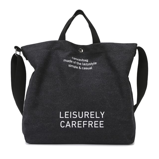 Bag Lettering Tote Canvas