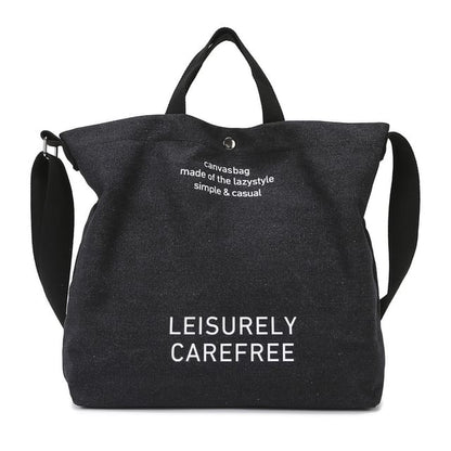 Bag Lettering Tote Canvas