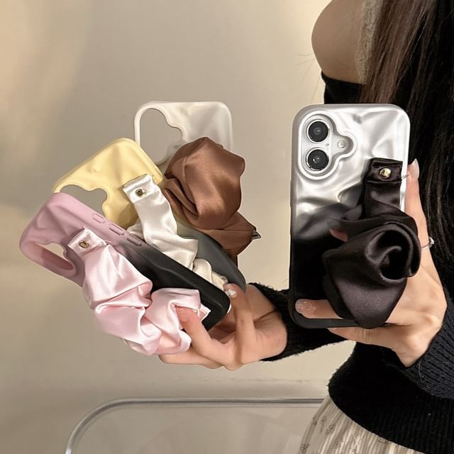 Case Strap Fabric Shirred Phone