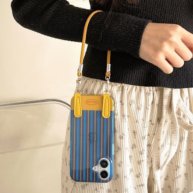 Phone Case Strap / Set Striped