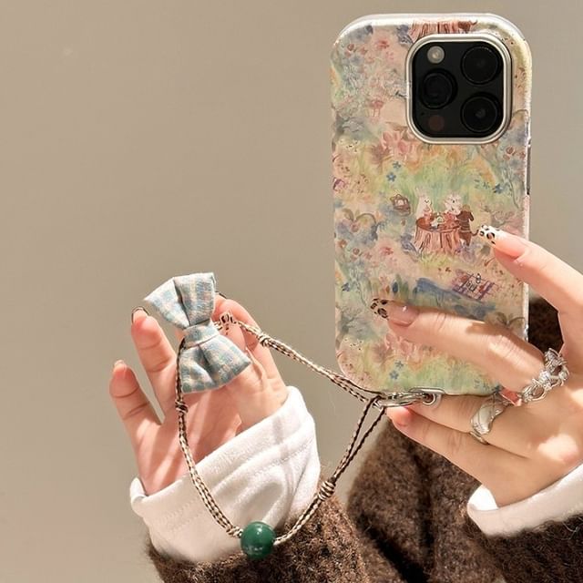 Case / Rabbit Set Phone Strap