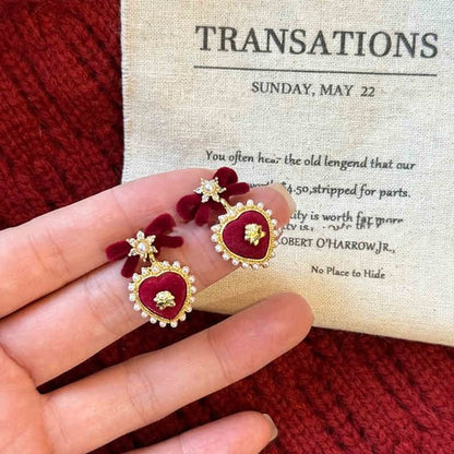 Drop Bow Earring / (Various Stud Designs) Dangle