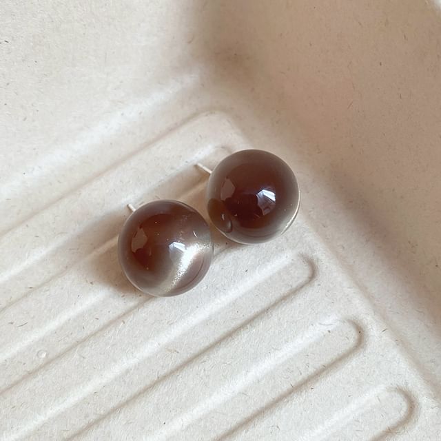 Bead / Alloy Earring Stud Heart