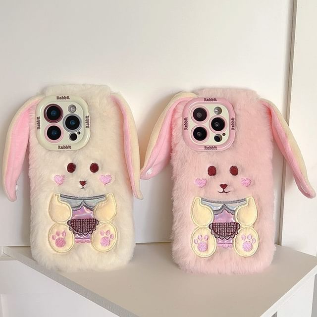 Case Rabbit Chenille Phone