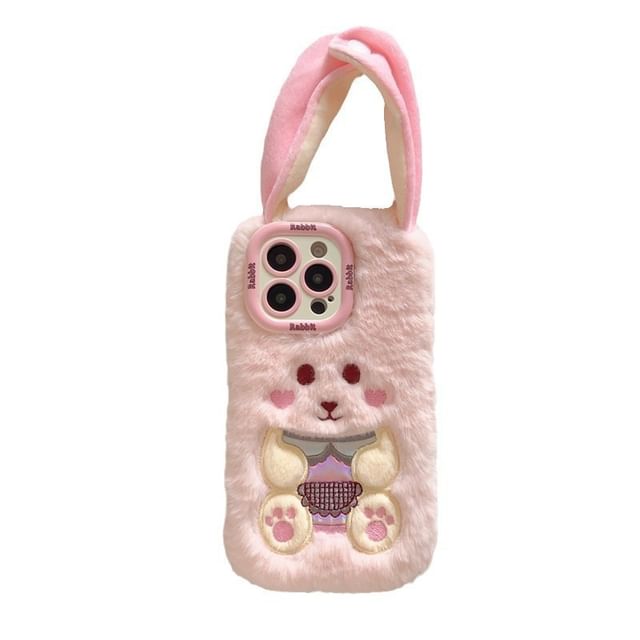 Case Rabbit Chenille Phone