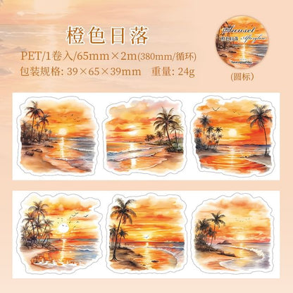 Sunset Masking Tape