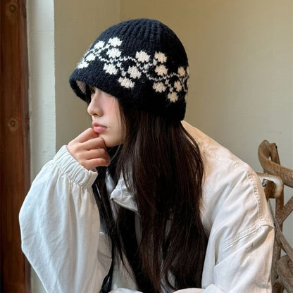Beanie Knit Patterned
