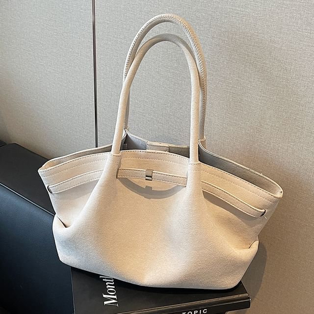 Tote Faux Suede Bag