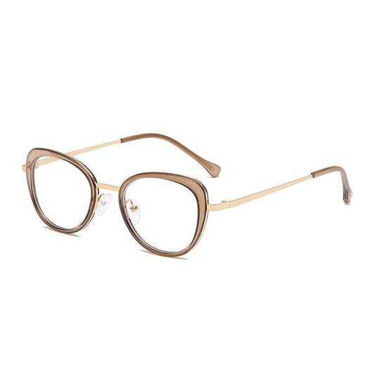 Cat Blocking Eyeglasses Light Blue Eye