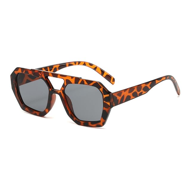 Bridge Sunglasses Geometric Double