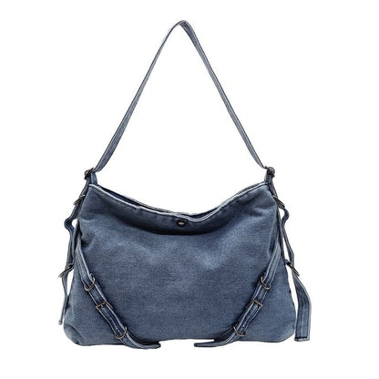 Plain Bag Denim Tote