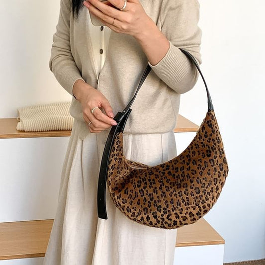 Shoulder Print Bag Leopard