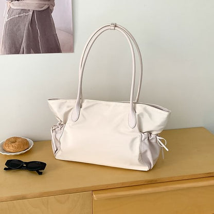 Plain Bag Multi-Pocket Tote