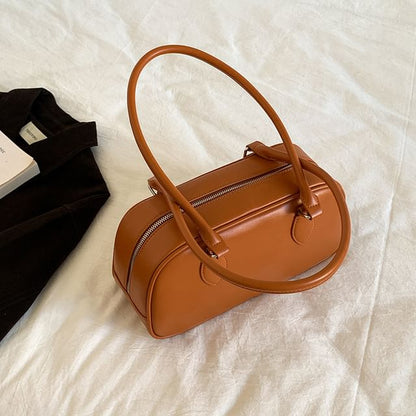 Leather Shoulder Faux Bag