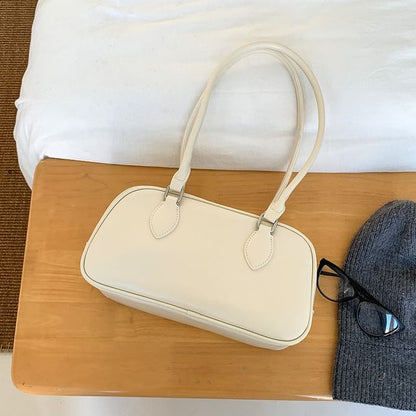 Leather Shoulder Faux Bag