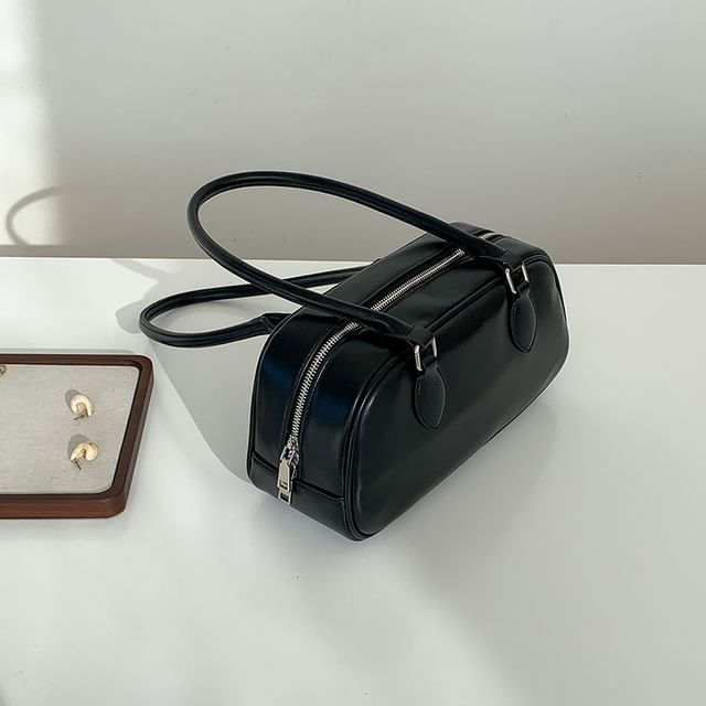 Leather Shoulder Faux Bag