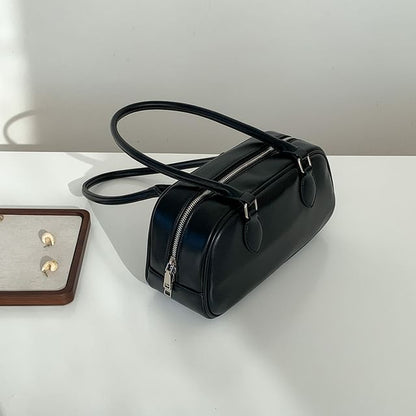 Leather Shoulder Faux Bag