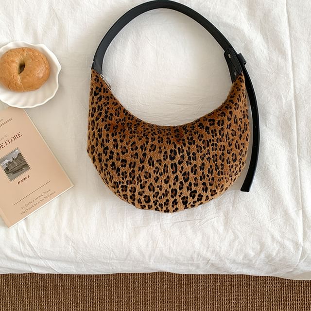 Shoulder Print Bag Leopard