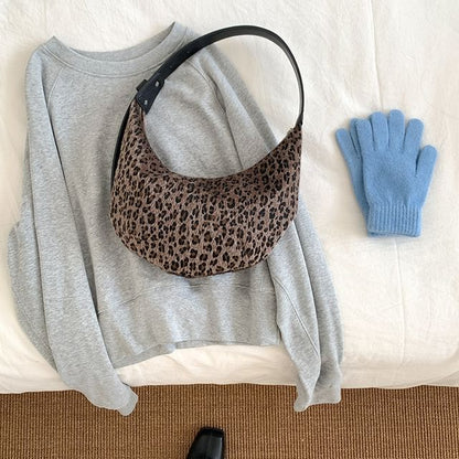 Shoulder Print Bag Leopard